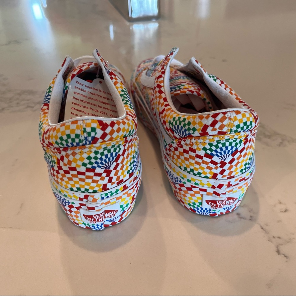 Vans Old Skool Platform Pride Sneakers - Picture 3 of 3